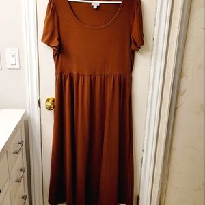 Short Sleeved Maxi Dress